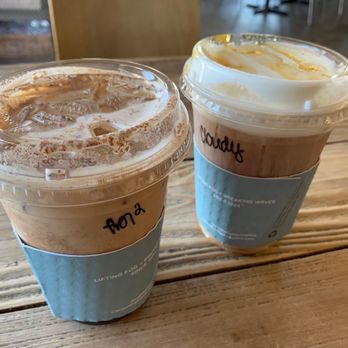 Carmel Valley Coffee Roasting Co - Fogbreaker (left) and Cloudy with a Chance of Fog (right) - Coffee & Tea Near Me - Carmel, California Carmel Valley Coffee Roasting Co - Fogbreaker (left) and Cloudy with a Chance of Fog (right) - Coffee & Tea Near Me - Carmel, California