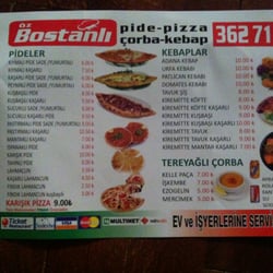 Öz Bostanlı Pide Pizza