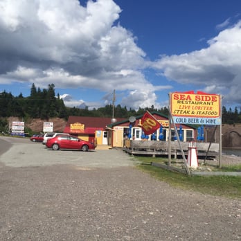 Seaside Restaurant - The sign - Seafood Near Me - Orange Hill, New Brunswick