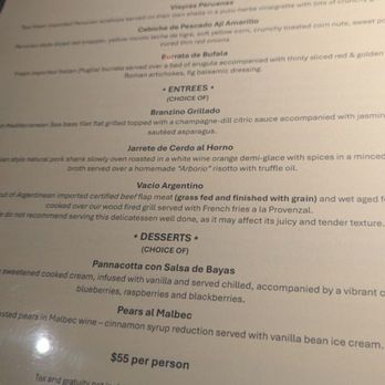 Bodega Malbec - Menu - Argentine Near Me - Toluca Lake, California