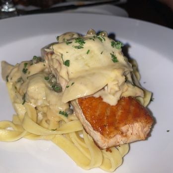 La Jolla - Salmon piccata - New American Near Me - Montgomery, Alabama La Jolla - Salmon piccata - New American Near Me - Montgomery, Alabama