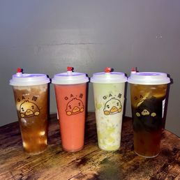 Strawberry Green Tea Slush