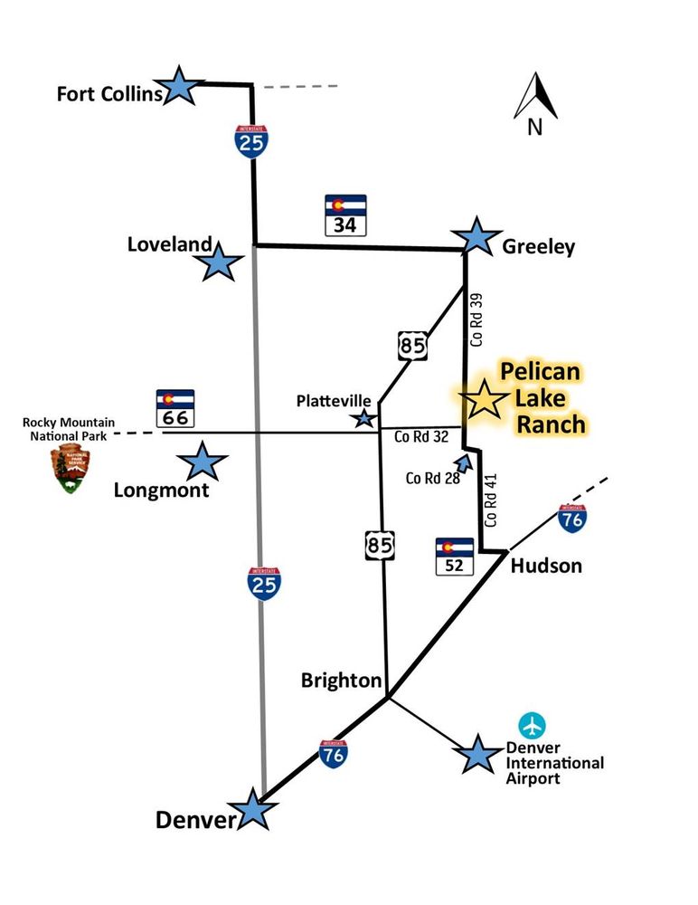 PELICAN LAKE RANCH PLATTEVILLE, CO 80651 16502 Beebe Draw Farms Pkwy