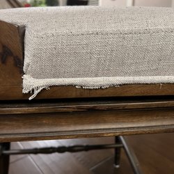 Frontgate - Horrible work on FRONTGATE bar stools.