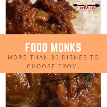 Food Monks - a plate of food with rice and meat - Food Delivery Services Near Me - Scarborough, Ontario Food Monks - a plate of food with rice and meat - Food Delivery Services Near Me - Scarborough, Ontario