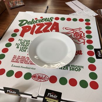 Mony’s Pizzeria - Large plate for size reference - Pizza Near Me - Houston, Texas Mony’s Pizzeria - Large plate for size reference - Pizza Near Me - Houston, Texas