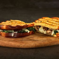 Sandwich Affair - Grilled Cheese Truffle Mushroom Sandwich