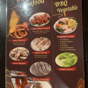 Hong BBQ and Hotpot - Bradenton - BBQ Seafood & Veggie choices - Chinese Near Me - Bradenton, Florida
