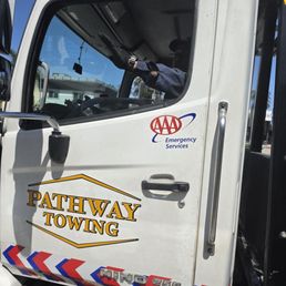 The towing company dispatched by AAA