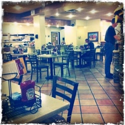 Iron Skillet - The dining room (hipstamatic style)