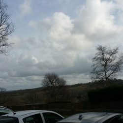 Crown At Turners Hill - They have missed a trick as this view is obstructed by a hedge and a ugly car park.