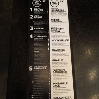 &pizza - Menu as of 10/23/2017. - Pizza Near Me - Washington, DC, District of Columbia