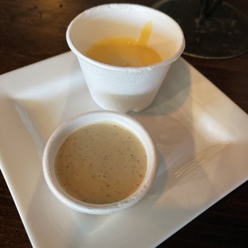 Gourmet Burger Bistro - Cheese sauce and honey mustard - Burgers Near Me - Port Jefferson, New York Gourmet Burger Bistro - Cheese sauce and honey mustard - Burgers Near Me - Port Jefferson, New York