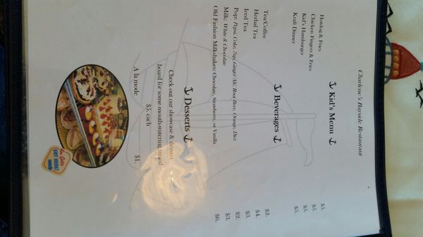 Menu photo 4 Charlene's Bayside  Restaurant Whycocomagh, NS