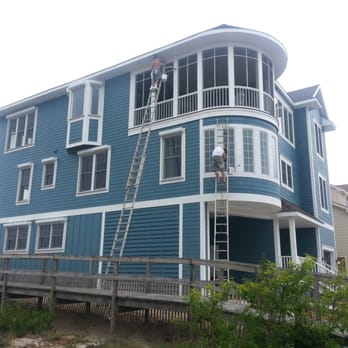 Josh Moran Painting Co - Exterior painting in Bethany Beach using Sherwin Williams Duration Satin on siding and trim. - Pressure Washers Near Me - Bethany Beach, Delaware Josh Moran Painting Co - Exterior painting in Bethany Beach using Sherwin Williams Duration Satin on siding and trim. - Pressure Washers Near Me - Bethany Beach, Delaware