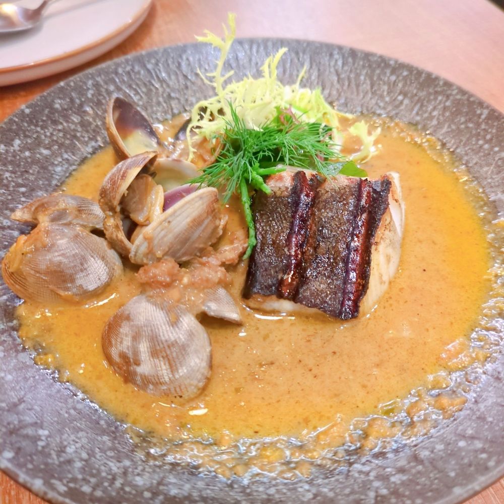 Prik Hom - Branzino + clams - Thai Near Me - San Francisco, California Prik Hom - Branzino + clams - Thai Near Me - San Francisco, California