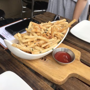 Cravings Tapas Bistro - Truffle Fries with Parmesan - Tapas/Small Plates Near Me - Ridgewood, New Jersey