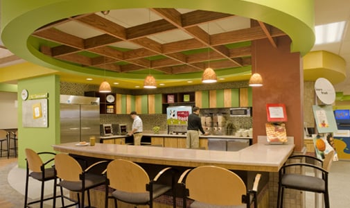 Food from Mather Dining Hall