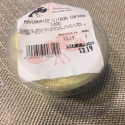 Poissonnerie René Marchand - Mayonnaise maison trop bon