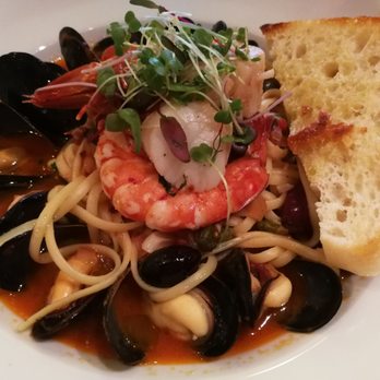 The Grande Kitchen + Bar - Seafood linguine - Bars Near Me - Canmore, Alberta The Grande Kitchen + Bar - Seafood linguine - Bars Near Me - Canmore, Alberta