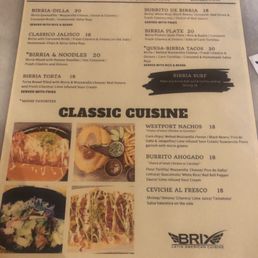 Menu Menu
