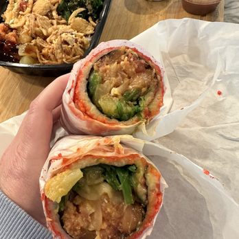 Pokitomik - Poke burrito in flaming hot cheeto dust - Poke Near Me - Northridge, California