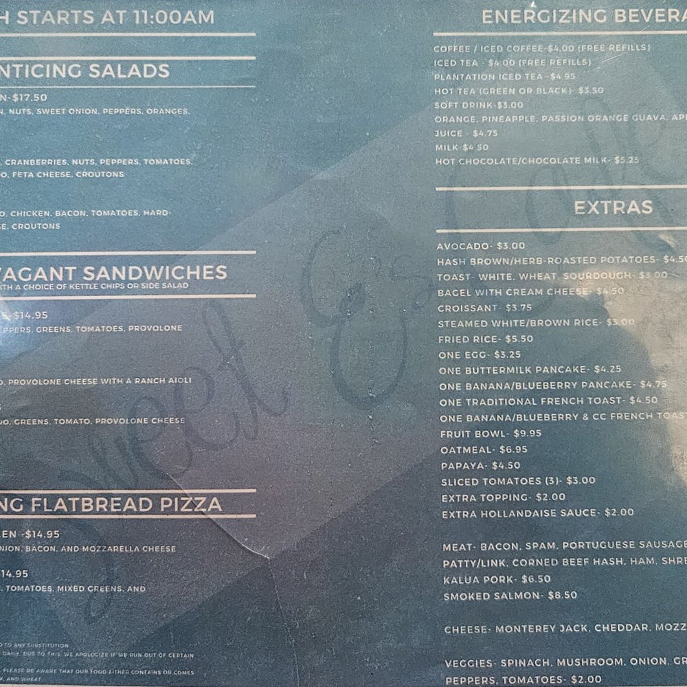Sweet E's Cafe - Menu - lunch - Cafes Near Me - Honolulu, Hawaii Sweet E's Cafe - Menu - lunch - Cafes Near Me - Honolulu, Hawaii