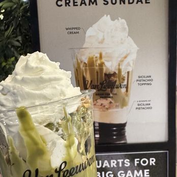 Van Leeuwen Ice Cream - Date Night-Sicilian Pistachio Cream Sundae - Ice Cream & Frozen Yogurt Near Me - Houston, Texas Van Leeuwen Ice Cream - Date Night-Sicilian Pistachio Cream Sundae - Ice Cream & Frozen Yogurt Near Me - Houston, Texas