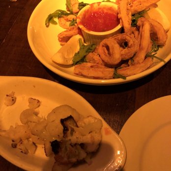 Carroll Place - Roasted Cauliflower and Calamari - Italian Near Me - New York, New York