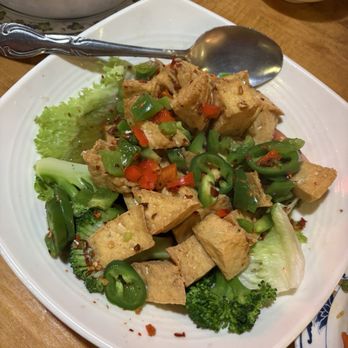 Merit Vegan Restaurant - 55. Jalapeno Tofu - Vegetarian Near Me - Sunnyvale, California Merit Vegan Restaurant - 55. Jalapeno Tofu - Vegetarian Near Me - Sunnyvale, California