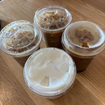 Shore Coffee Roasters - Iced Bourbon vanilla coffee Iced Brown butter salted caramel lattes Iced Strawberry iced latte with cold foam - Bakeries Near Me - Southern Shores, North Carolina Shore Coffee Roasters - Iced Bourbon vanilla coffee Iced Brown butter salted caramel lattes Iced Strawberry iced latte with cold foam - Bakeries Near Me - Southern Shores, North Carolina