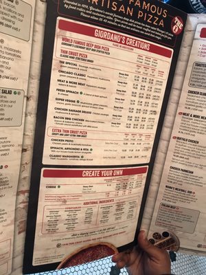Menu photo 6 Giordano's Chicago, IL