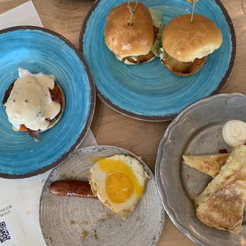 AMBAR Restaurant, Clarendon - Cheese Pie, Sausage and Eggs* - Modern European Near Me - Arlington, Virginia AMBAR Restaurant, Clarendon - Cheese Pie, Sausage and Eggs* - Modern European Near Me - Arlington, Virginia