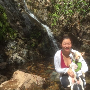 Falls Canyon Falls - the smaller falls at Jims Trail Falls - Hiking Near Me - Trabuco, California