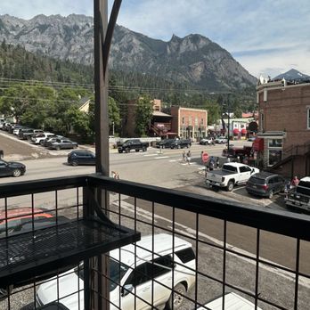 Goldbelt Bar & Grill - View from upstairs - American Near Me - Ouray, Colorado Goldbelt Bar & Grill - View from upstairs - American Near Me - Ouray, Colorado