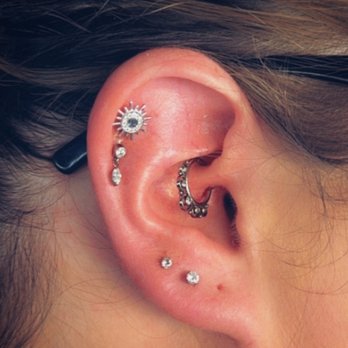 Curated Piercing Studio - A few more to be added in a few weeks but Jen did a beautiful job curating and choosing the jewelry for my ears! - Piercing Near Me - Murrieta, California Curated Piercing Studio - A few more to be added in a few weeks but Jen did a beautiful job curating and choosing the jewelry for my ears! - Piercing Near Me - Murrieta, California