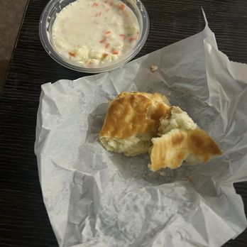 KFC - Saltine cracker biscuits and Cole slaw soup - Fast Food Near Me - Mesa, Arizona KFC - Saltine cracker biscuits and Cole slaw soup - Fast Food Near Me - Mesa, Arizona