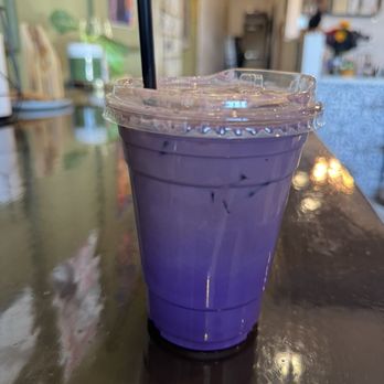 Leafs and Grounds - Ube latte - Coffee & Tea Near Me - Las Vegas, Nevada Leafs and Grounds - Ube latte - Coffee & Tea Near Me - Las Vegas, Nevada