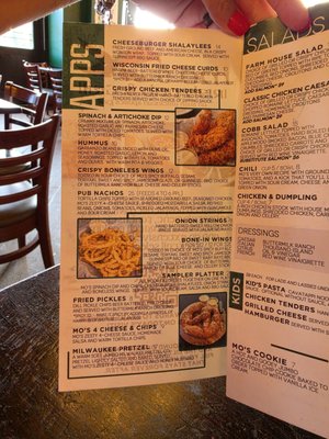 Menu photo 1 Mo's Irish Pub Wauwatosa, WI