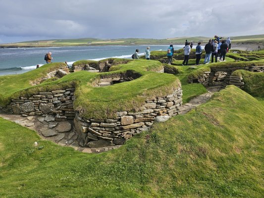 Skara Brae Prehistoric Village by null