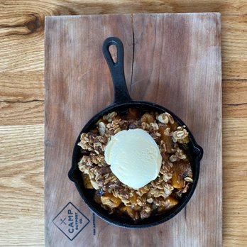 Camp Outpost - Pineapple cobbler - New American Near Me - San Antonio, Texas
