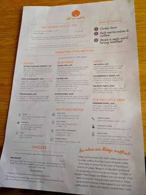 Menu photo 2 Off the Waffle Eugene, OR