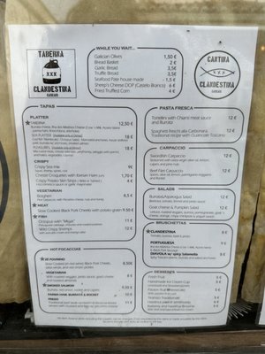 Menu photo 5 Taberna Clandestina Cascais, 11
