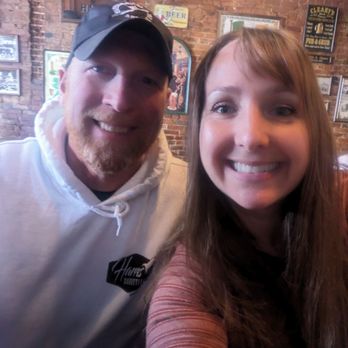 Cleary's Pub - Jeff and I at the bar - American Near Me - Howell, Michigan