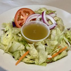 Milano's Italian Restaurant - Side Salad  @ColumbusFoodDude