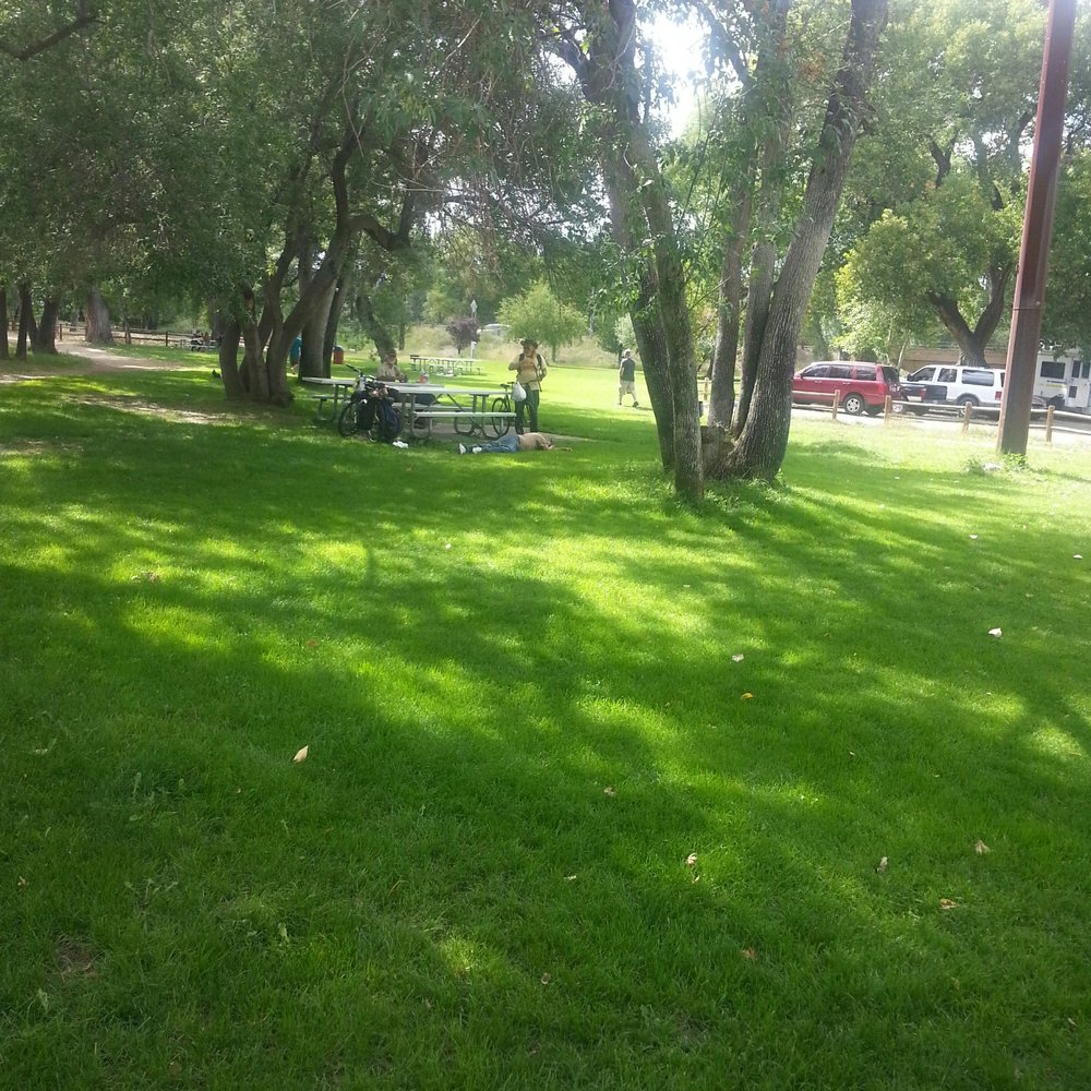 Granite Creek Park - Yes, there are some homeless Veterans that might be napping on the grass. But no problems. - Parks Near Me - Prescott, Arizona