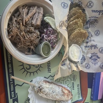 Habana Outpost - Tostones, Grilled Street Corn and Marinated Roasted Pork Bowl - Mexican Near Me - New Orleans, Louisiana Habana Outpost - Tostones, Grilled Street Corn and Marinated Roasted Pork Bowl - Mexican Near Me - New Orleans, Louisiana