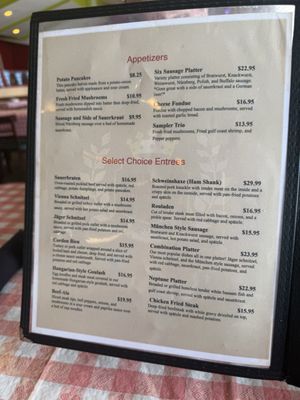 Menu photo 3 Little Germany Fort Worth, TX