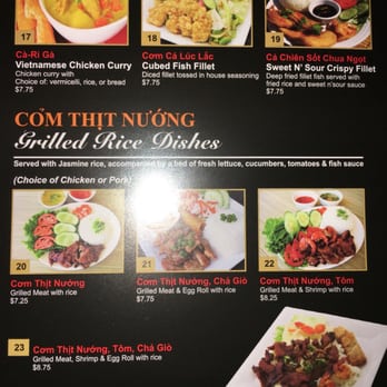 Simply Pho - TOGO MENU AS OF MAY 2016 - Vietnamese Near Me - Lake Forest, California