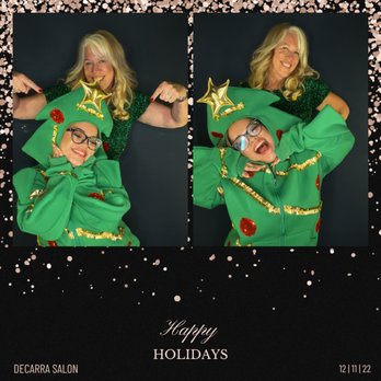Lovehut Photobooth - Owner Mary & Friends @ Decarra Salon
2022 Holiday Party - Photo Booth Rentals Near Me Lovehut Photobooth - Owner Mary & Friends @ Decarra Salon
2022 Holiday Party - Photo Booth Rentals Near Me